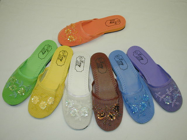 Wholesale Kid's Chinese Mesh SLIPPERS - Girls Sandals - 96 Pairs