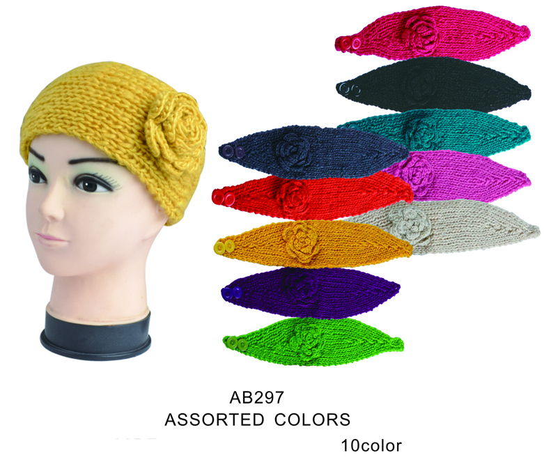 Wholesale Winter HEADBANDs - Crochet HEADBANDs - 20 Doz