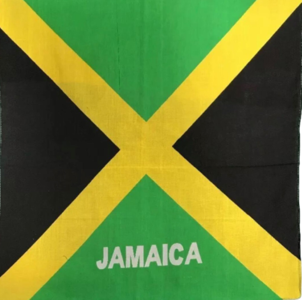 Wholesale BANDANA - Jamaica Flag BANDANA - 50 Doz