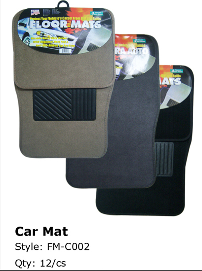 Wholesale Car MATs - Standard FLOOR MATs 4 Piece Sets - 1 Doz