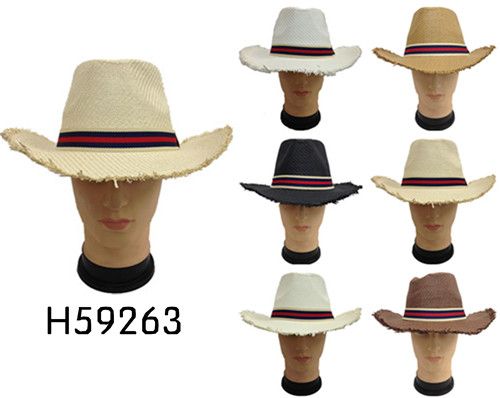Wholesale COWBOY HATs - Fedora COWBOY HATs - 5 Doz