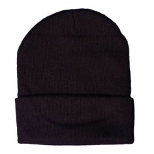 Solid Color Adult Beanie Ski Hats - Winter Knit Hats