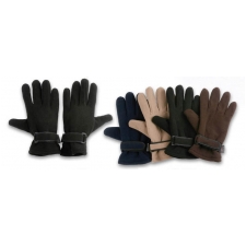 Wholesale Men�s Fleece Thinsulate Thermal Insulation Winter Gloves � 12 Dozen Case