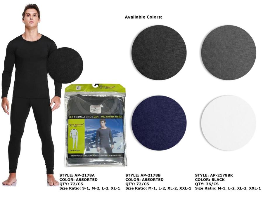 Wholesale Thermals Men's Thermal Underwear