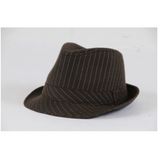 Wholesale Pinstripe Fedora Hats - 30 Hats