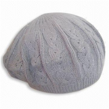 Women�s Crochet Cable Knit Slouchy Beret � Women�s Tam
