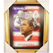 Wholesale Barack Hussein Obama Picture - 2 Doz