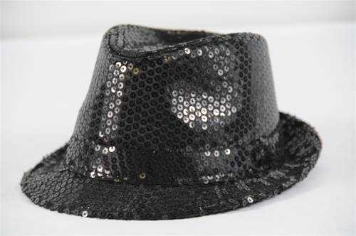 Sequin fedora hats wholesale Clearance