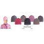 Wholesale Beanie Stripe Hat - Stripe Winter Ski Hat - 12 Dozen