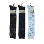 Wholesale Women's Spandex Knee High Socks - Girls Heart Knee Hi Sock