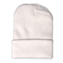 Wholesale White Ski Hat - Adult Winter Hats - 1 Doz