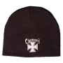 Maltese Cross Choppers Embroidered Black Beanie -