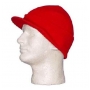 Red Ski Hat Visor - Dozen Packed