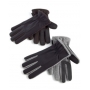 Isotoner Black Oxford Heather Insulated Gloves