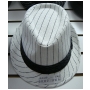 Wholesale Pinstripe Fedora Hats - Pinstriped Fedoras - 2 Doz