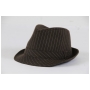 Wholesale Pinstripe Fedora Hats - 30 Hats