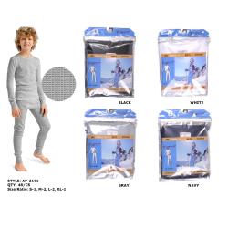 Wholesale Boys Thermal Set - Boys Long Johns - 4 Doz