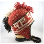 Wholesale Mohawk Hat - Mohawk Earflap Winter Hats 12 Doz