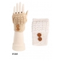Wholesale Crochet Fingerless Gloves - 1 Doz