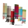 Wholesale Designer Style Scarf with Fringe ends - 12 DZ