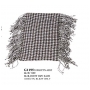 Wholesale Pashmina Scarf With Fringe Ends On Both Sides � Checker Scarf - 12 Dozen