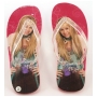 Wholesale Girls Hannah Montana Flip Flops - Girls Thong Sandals - 48 Pairs