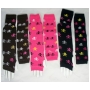 Wholesale Skull & Bones Gothic Cotton Driving Hand Gloves Armwarmers | 5DZ