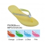Wholesale Women's Flip Flops with Rhinestones on Straps - 60 Pairs