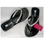 Wholesale Womens Thong Sandals With Rhinestone Straps - 24 Pairs