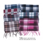 Wholesale Scarf - Plaid Winter Scarves - 12 Dozen
