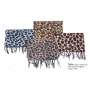 Wholesale Scarves - Animal Print Winter Scarf - 1 Doz