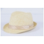 Wholesale Straw Fedora Hats - Straw Hat - 8 Doz