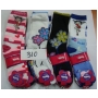 Wholesale Socks Pallet - Women's Crew Socks - 20 Cases