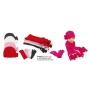 Wholesale Women's Winter Hat Scarf Gloves Set - 1 Doz