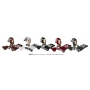 Wholesale Winter 3 Piece Set - Hat Scarf Gloves Sets - 6 Doz