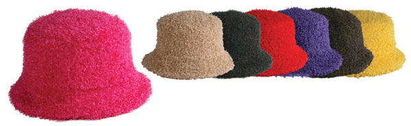 Wholesale Fuzzy Bucket Hat – Women’s Bucket Hats – Case 1 DZ