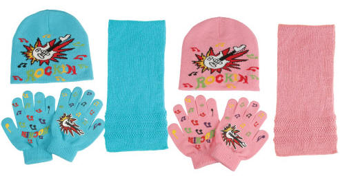 Wholesale Kids Hats Scarf Gloves Sets – Children Set – 12 Dozen Case