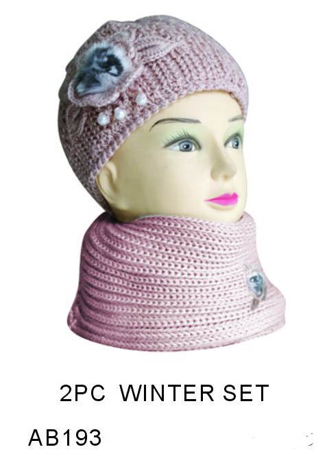 Wholesale Winter Sets - Hat and Scarf Winter Set - 6 Doz