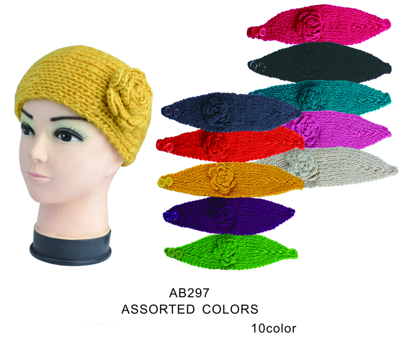 Wholesale Winter Headbands - Crochet Headbands - 20 Doz