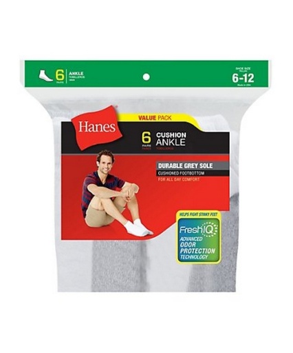 Bulk Hanes Ankle Socks