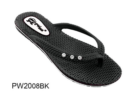 Wholesale Women's Cushion Flip Flops - Jelly Thong Flipflops - 60 Pairs
