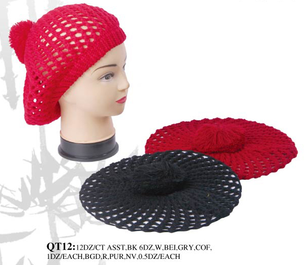 Wholesale Beret Crochet Berets Winter Beret