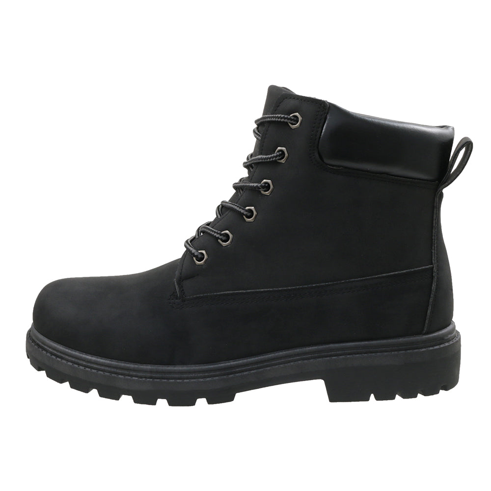 Wholesale Men's Black Work Boots