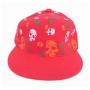 Wholesale Skull Fitted Hats - Skull Flat-Bill Cap - 1 Doz