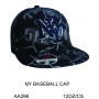 Wholesale Fitted Hats - NY Baseball Fitted Hats - 1 Doz