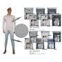 Wholesale Men's Thermals - Mens Thermal Pants - 6 Doz
