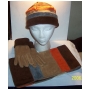 Wholesale Fleece Hat Scarf Gloves Set - 72 Sets