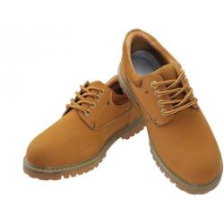 Wholesale Men's "Himalayans" 4 Inches Ankle Height Insulated Tan Nu-Buck Leather Upper Boots