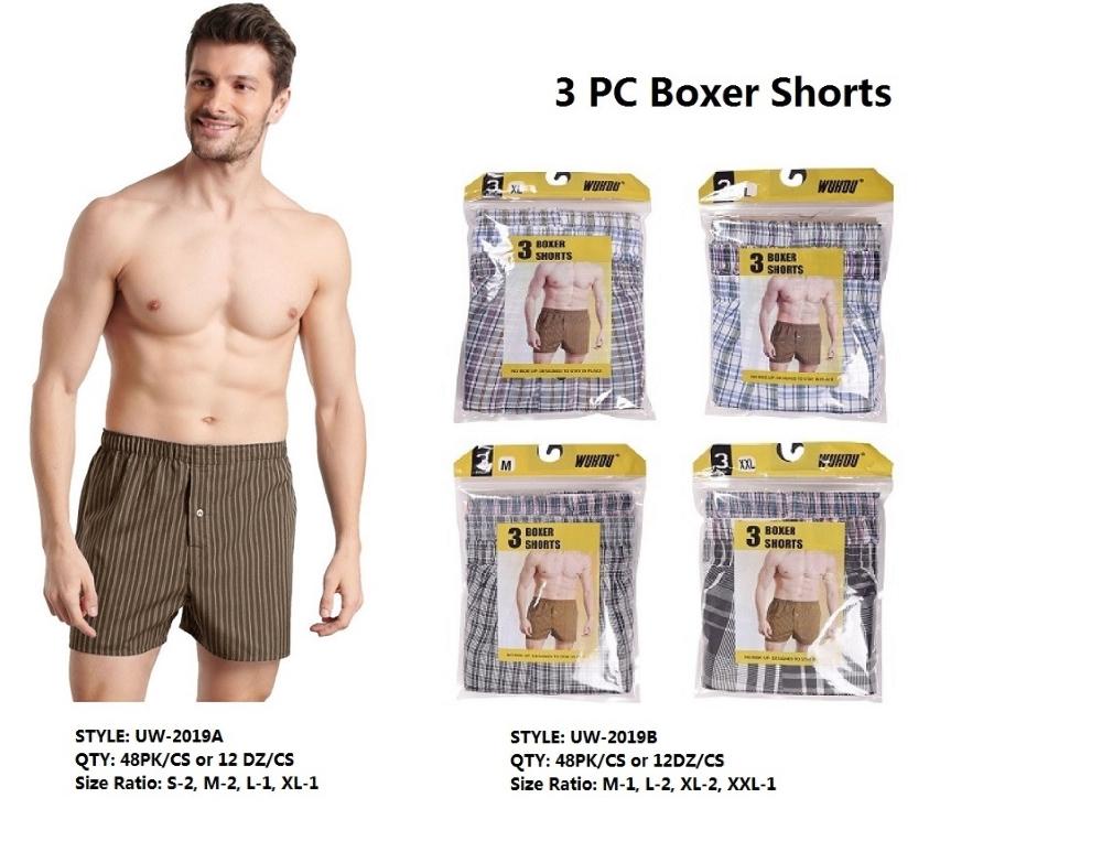 Wholesale Men’s Cotton Boxer Shorts – Bulk Men’s Boxer Shorts | 1 Doz