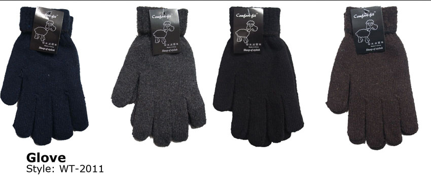 Wholesale Long Magic Gloves - Winter Knit Gloves - 1 Doz